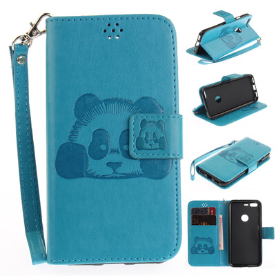 Sky blue Panda Style Embossing Classic Flip Cover with Stand Function and Credit Card Slot for Google Pixel
Sky blue Panda Style Embossing Classic Flip Cover with Stand Function and Credit Card Slot for Google Pixel