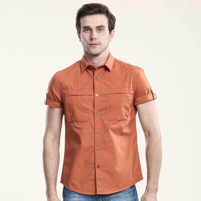 Camel (CAMEL) men's summer men's short sleeve shirt fashion casual shirt X5E154144 shallow card of its 44
Camel (CAMEL) men's summer men's short sleeve shirt fashion casual shirt X5E154144 shallow card of its 44