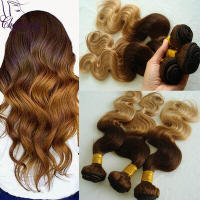 Ombre Brazilian Hair Weave Bundles 3Pcs Two Tone Virgin Hair Ombre Body Wave Two Tone #4/#27 Brazilian Ombre Human Hair Bundles
Ombre Brazilian Hair Weave Bundles 3Pcs Two Tone Virgin Hair Ombre Body Wave Two Tone #4/#27 Brazilian Ombre Human Hair Bundles