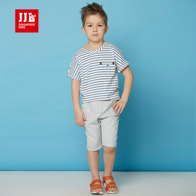 JJLKIDS Partner Club Children's Wear Set Summer Children's Set T-Shirt Shorts Two-piece Set BXZ63008 Cangqing 110
JJLKIDS Partner Club Children's Wear Set Summer Children's Set T-Shirt Shorts Two-piece Set BXZ63008 Cangqing 110