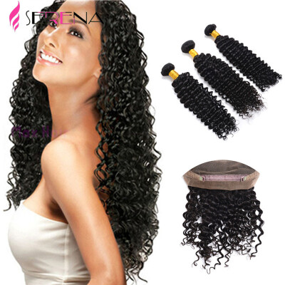 360 Lace Frontal With Bundle 7A Unprocessed Deep Curly Brazilian Virgin Hair With Closure Lace Frontal Closure With 3 Bundles
360 Lace Frontal With Bundle 7A Unprocessed Deep Curly Brazilian Virgin Hair With Closure Lace Frontal Closure With 3 Bundles