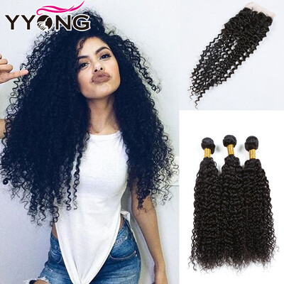Malaysian Curly Hair Lace Closure With Bundles 3Pcs YYONG Hair Malaysian Kinky Curly Virgin Hair Bundles With Lace Closure
Malaysian Curly Hair Lace Closure With Bundles 3Pcs YYONG Hair Malaysian Kinky Curly Virgin Hair Bundles With Lace Closure