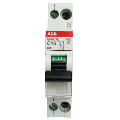 ABB Import Circuit Breaker 1P + N 10A Air Switch Compact Miniature Air Open Double Inch Out SN201L-C10
ABB Import Circuit Breaker 1P + N 10A Air Switch Compact Miniature Air Open Double Inch Out SN201L-C10
