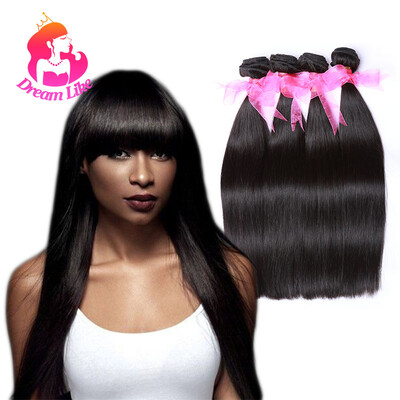 BEST Brzailian Straight Virgin Hair 4 Bundles Human Hair Weave Unprocessed Brzailian Virgin Hair Straight