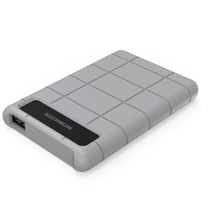 YottaMaster E1-U3 2.5-inch USB3.0 notebook mobile hard disk silicone box SATA3.0 chip-free tools to support solid-state SSD, mechanical hard disk gray
YottaMaster E1-U3 2.5-inch USB3.0 notebook mobile hard disk silicone box SATA3.0 chip-free tools to support solid-state SSD, mechanical hard disk gray