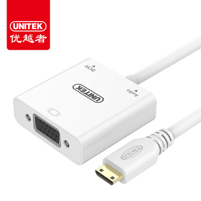 Превосходство (UNITEK) Mini HDMI to VGA Converter с аудио мини-HD-адаптером Tablet PC TV-проекционный дисплей Y-5323WH
Превосходство (UNITEK) Mini HDMI to VGA Converter с аудио мини-HD-адаптером Tablet PC TV-проекционный дисплей Y-5323WH