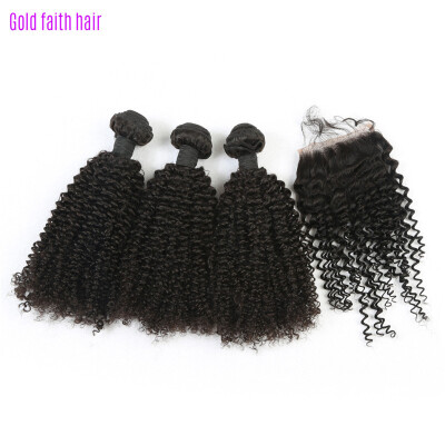 Brazilian Virgin Hair With Lace Closure Human Hair Kinky Curly Weave 3pcs bundles with a Closure Wholesale Virgin Human Weave
Brazilian Virgin Hair With Lace Closure Human Hair Kinky Curly Weave 3pcs bundles with a Closure Wholesale Virgin Human Weave