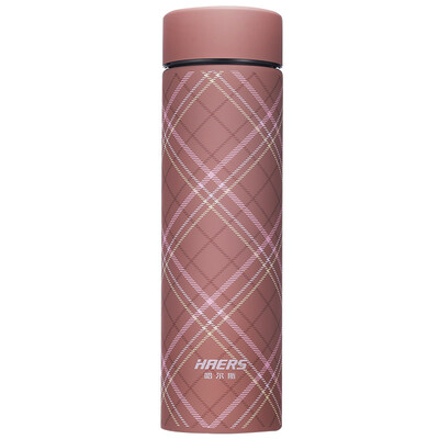 HAERS Fashion Straight Thermos Double Stainless Steel Cup Business Office Men&Women Tea Cup 450ml Stripe Pink
HAERS Fashion Straight Thermos Double Stainless Steel Cup Business Office Men&Women Tea Cup 450ml Stripe Pink