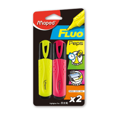 Maple CH742567 Highlighter 2 Supports yellow / green, yellow / blue, yellow / orange, yellow / pink color random
Maple CH742567 Highlighter 2 Supports yellow / green, yellow / blue, yellow / orange, yellow / pink color random