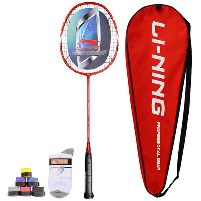Li Ning LI-NING all carbon 3U badminton racket male&female beginners training badminton racket single shot A880T red thread
Li Ning LI-NING all carbon 3U badminton racket male&female beginners training badminton racket single shot A880T red thread