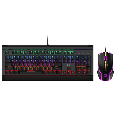 Daluyou dareu EK812T keyboard&mouse suit 104 key games mixed mechanical keyboard green axis wired RGB Symphony glare gaming mouse Jedi survival chicken sharps
Daluyou dareu EK812T keyboard&mouse suit 104 key games mixed mechanical keyboard green axis wired RGB Symphony glare gaming mouse Jedi survival chicken sharps