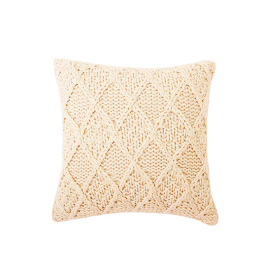 Jia Bai pillow cover wool artificial hand-knitted wire rope craft 45 45cm mustard yellow
Jia Bai pillow cover wool artificial hand-knitted wire rope craft 45 45cm mustard yellow