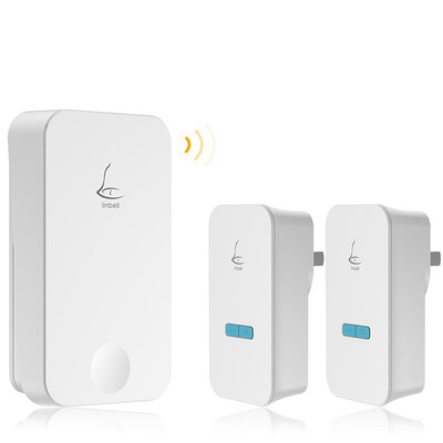 Lead Technology G4 smart home one drag two intelligent self-generating wireless doorbell home split remote remote control do not have dry batteries lithium battery paste that use outdoor waterproof
Lead Technology G4 smart home one drag two intelligent self-generating wireless doorbell home split remote remote control do not have dry batteries lithium battery paste that use outdoor waterproof