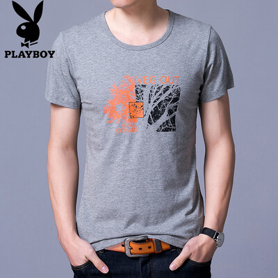 Playboy PLAYBOY T-Shirt Мужская мода Печать с коротким рукавом Повседневная круглая футболка 17001PL1714 Серый L
Playboy PLAYBOY T-Shirt Мужская мода Печать с коротким рукавом Повседневная круглая футболка 17001PL1714 Серый L