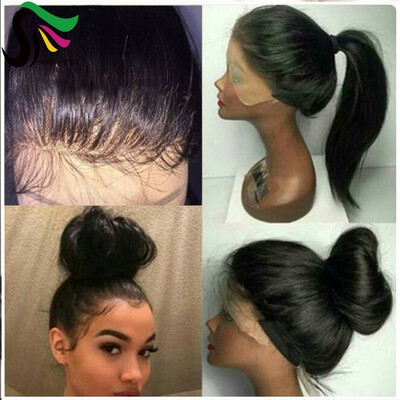 9A Virgin Full Lace Human Hair Wigs With Baby Hair Silky Straight Brazilian Virgin Hair Wigs For Black Women
9A Virgin Full Lace Human Hair Wigs With Baby Hair Silky Straight Brazilian Virgin Hair Wigs For Black Women