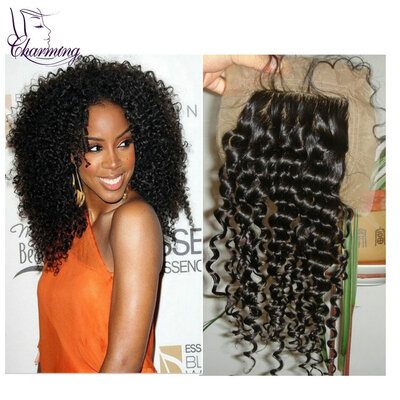 Brazilian Kinky Curly Silk Base Closure Free Part Culry Lace Front Closure Unprocessed Virgin Human Hair Peruvian Lace Closure Hi
Brazilian Kinky Curly Silk Base Closure Free Part Culry Lace Front Closure Unprocessed Virgin Human Hair Peruvian Lace Closure Hi