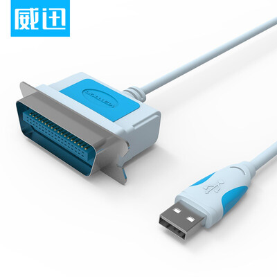 Wenton VENTION usb parallel port print line 36-pin printer data cable USB to IEEE1284 parallel port ice blue 2 meters VAS-C05-S200
Wenton VENTION usb parallel port print line 36-pin printer data cable USB to IEEE1284 parallel port ice blue 2 meters VAS-C05-S200
