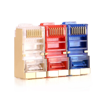 AMPCOM AMCOM AMCAT5EBGP050 RD Ultra-five shielded crystal head Pure copper gold-plated CAT5E cable RJ45 network connector connector red 50
AMPCOM AMCOM AMCAT5EBGP050 RD Ultra-five shielded crystal head Pure copper gold-plated CAT5E cable RJ45 network connector connector red 50
