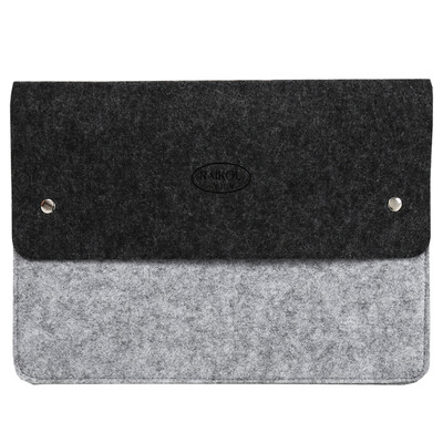TRNFA MZ-166 black&gray felt multi-layer file bag hand holding button briefcase office life storage bag A4 material sets notebook protection bag
TRNFA MZ-166 black&gray felt multi-layer file bag hand holding button briefcase office life storage bag A4 material sets notebook protection bag