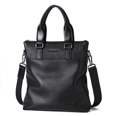 BOSTANTEN (BOSTANTEN) men's handbag head layer cowhide business Messenger bag leisure vertical section of the word package trend shoulder bag B1164072 black
BOSTANTEN (BOSTANTEN) men's handbag head layer cowhide business Messenger bag leisure vertical section of the word package trend shoulder bag B1164072 black