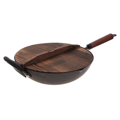 Aimei Shi iron wok 32cm нитридинг действительно нержавеющая сталь с покрытием железная плита газовая плита общая деревянная крышка ATH3202
Aimei Shi iron wok 32cm нитридинг действительно нержавеющая сталь с покрытием железная плита газовая плита общая деревянная крышка ATH3202