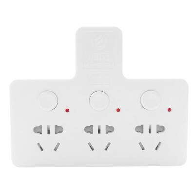 Breeze kyfen QF-909A one to three independent switch with security door power converter new national standard lightning wireless white
Breeze kyfen QF-909A one to three independent switch with security door power converter new national standard lightning wireless white