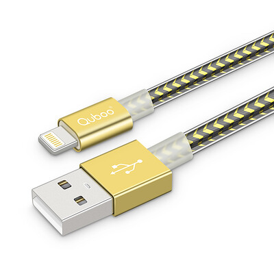 Cool wave Apple 7/6 / 5s data cable / charge line lighting mobile phone charger line 1 meter gold support iphone5 / 6s / 7 Plus / SE / ipad air mini, etc
Cool wave Apple 7/6 / 5s data cable / charge line lighting mobile phone charger line 1 meter gold support iphone5 / 6s / 7 Plus / SE / ipad air mini, etc