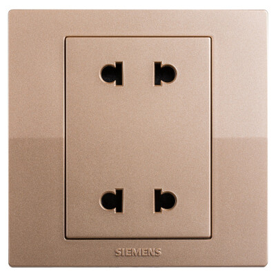 Siemens (SIEMENS) 5UB80123NC03 switch socket Yue move 10A four hole socket (champagne gold
Siemens (SIEMENS) 5UB80123NC03 switch socket Yue move 10A four hole socket (champagne gold