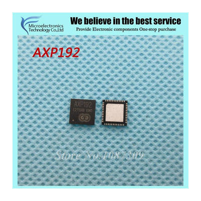 50PCS free shipping AXP192 QFN-48 Enhanced single Cell Li-Battery and Power System Management IC new original
50PCS free shipping AXP192 QFN-48 Enhanced single Cell Li-Battery and Power System Management IC new original