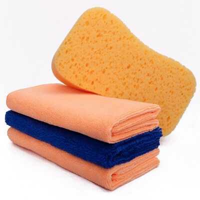 GaBree car wash towel 4040cmsponge 3pcs