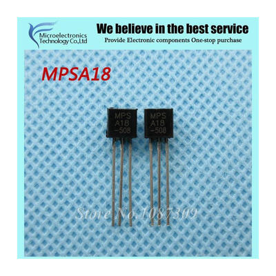 50pcs free shipping MPSA18 A18 TO-92 Bipolar Transistors - BJT 200mA 45V NPN new original
50pcs free shipping MPSA18 A18 TO-92 Bipolar Transistors - BJT 200mA 45V NPN new original