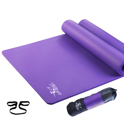 Gold la la 185cm 80cm 15mm widening thickening fitness mat anti-skid sport yoga mat purple
Gold la la 185cm 80cm 15mm widening thickening fitness mat anti-skid sport yoga mat purple