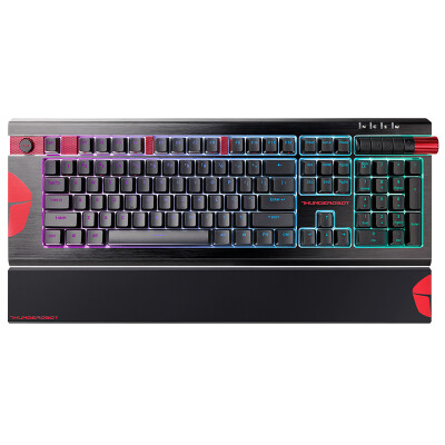 Raytheon (ThundeRobot) Raytheon Apocalypse mechanical keyboard K85B Germany Cherry black axis RGB light PBT keycap 104 key
Raytheon (ThundeRobot) Raytheon Apocalypse mechanical keyboard K85B Germany Cherry black axis RGB light PBT keycap 104 key