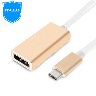 IT-CEO Type-C to DP Converter Apple MacBook Extension Adapter Line USB-C Ноутбук Дисплей Адаптер Дисплей Проектор TV Y2TYPE-CD-A
IT-CEO Type-C to DP Converter Apple MacBook Extension Adapter Line USB-C Ноутбук Дисплей Адаптер Дисплей Проектор TV Y2TYPE-CD-A