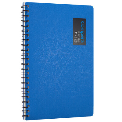 Qixin COMIX A5 50 double helix PP face book notepad soft copy notebook Compera original series C7003 blue
Qixin COMIX A5 50 double helix PP face book notepad soft copy notebook Compera original series C7003 blue