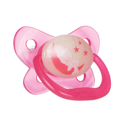 DrBrown&39s US imported baby pacifier luminous pink moon bear pattern 12 months or more PV31007
DrBrown&39s US imported baby pacifier luminous pink moon bear pattern 12 months or more PV31007