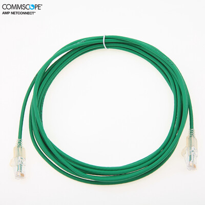 CommScope 1859880-5 6 класс неэкранированных ультратонких перемычек зеленого цвета 5 метров (оригинальный бренд Amp)
CommScope 1859880-5 6 класс неэкранированных ультратонких перемычек зеленого цвета 5 метров (оригинальный бренд Amp)