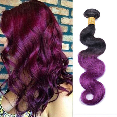 Ombre Brazilian Hair Bundles 1BPurple Remy Body Wave Weaving Natural Human Hair Weave Bundles 1PC Extension
Ombre Brazilian Hair Bundles 1BPurple Remy Body Wave Weaving Natural Human Hair Weave Bundles 1PC Extension