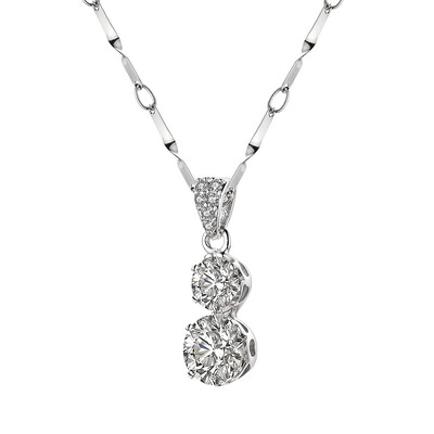 AFFINER 925 silver sparkling flawless series perfect necklace female models clavicle chain fashion jewelry female AFP2009
AFFINER 925 silver sparkling flawless series perfect necklace female models clavicle chain fashion jewelry female AFP2009