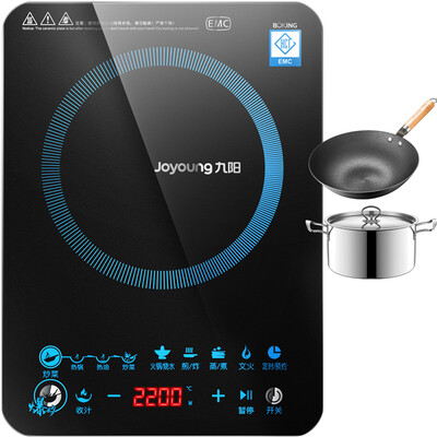 Jiuyang (Joyoung) Induction Cooker fire stove stir-fried European soup pot + fine iron wok C22-L86
Jiuyang (Joyoung) Induction Cooker fire stove stir-fried European soup pot + fine iron wok C22-L86