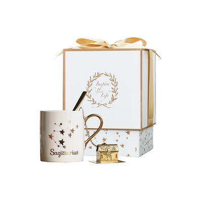 【Jingdong Supermarket】 Yizi home twelve constellations creative ceramic mug / scorpio coffee cup / send girls / boys / girlfriend gift / birthday gift set with spoon
【Jingdong Supermarket】 Yizi home twelve constellations creative ceramic mug / scorpio coffee cup / send girls / boys / girlfriend gift / birthday gift set with spoon