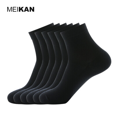 Men Antibacterial Cotton Socks 6Pirs Pure Color Summer Ankle Sox MEIKAN Dress Socks
Men Antibacterial Cotton Socks 6Pirs Pure Color Summer Ankle Sox MEIKAN Dress Socks