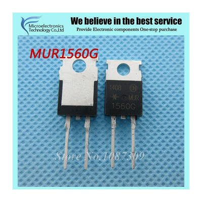 20pcs free shipping MUR1560G MUR1560 1560G 600V 15A diode rectifier 100% new original quality assurance
20pcs free shipping MUR1560G MUR1560 1560G 600V 15A diode rectifier 100% new original quality assurance