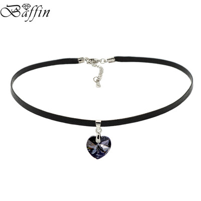 BAFFIN XILION Heart Pendant Choker Necklace Crystals From SWAROVSKI Rope Chain Necklace For Women 2017 Christmas
BAFFIN XILION Heart Pendant Choker Necklace Crystals From SWAROVSKI Rope Chain Necklace For Women 2017 Christmas