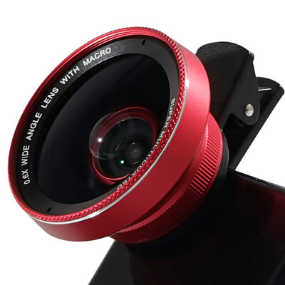 Adventure (LIEQI) LQ-025 mobile phone lens anti-distortion wide-angle macro set Apple Huawei external camera self-timer camera lens Apple red
Adventure (LIEQI) LQ-025 mobile phone lens anti-distortion wide-angle macro set Apple Huawei external camera self-timer camera lens Apple red
