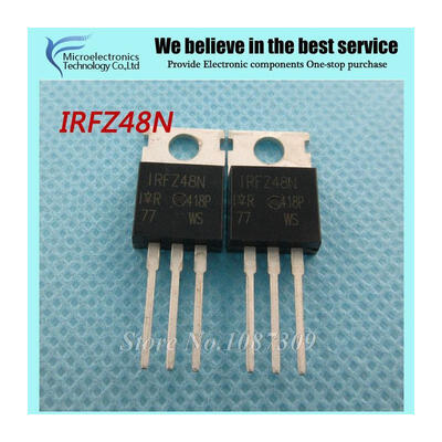 10pcs free shipping IRFZ48N IRFZ48 IRFZ48NPBF MOSFET MOSFT 55V 64A 14mOhm 54nC TO-220 new original
10pcs free shipping IRFZ48N IRFZ48 IRFZ48NPBF MOSFET MOSFT 55V 64A 14mOhm 54nC TO-220 new original