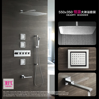HIDEEP Rainfall Shower Head System Polished Chrome wall mounted Bath & Shower Faucet Bathroom Luxury Rain Mixer
HIDEEP Rainfall Shower Head System Polished Chrome wall mounted Bath & Shower Faucet Bathroom Luxury Rain Mixer