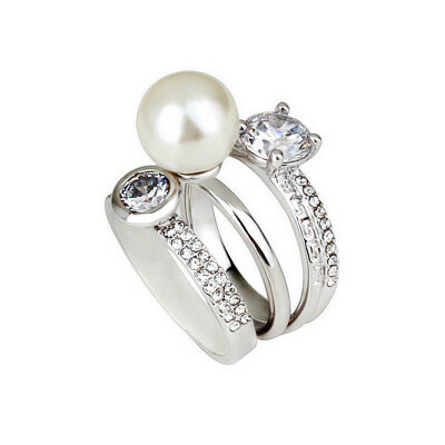 Yoursfs Zircon imitation pearl Gold Plating Ring Set For Women Wedding Jewelry Three Layers Beauty Ring
Yoursfs Zircon imitation pearl Gold Plating Ring Set For Women Wedding Jewelry Three Layers Beauty Ring
