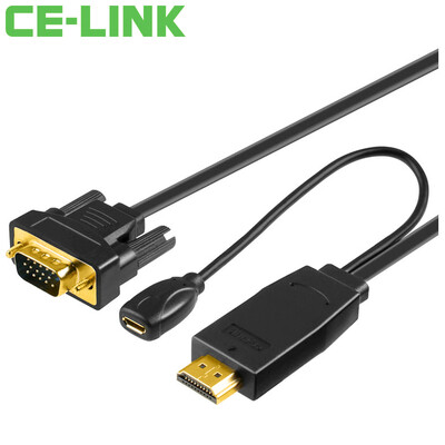 CE-LINK HDMI-VGA-кабель конвертер / кабель / 3 м HD аналоговый кабель для преобразования сигнала Монитор подключения к ноутбуку монитор проектор черный 1909
CE-LINK HDMI-VGA-кабель конвертер / кабель / 3 м HD аналоговый кабель для преобразования сигнала Монитор подключения к ноутбуку монитор проектор черный 1909