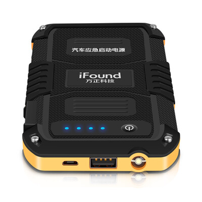 Ifound FZDY02 emergency power supply for car/USB car charger, for cars below 3.0L, 2.4 A, black & yellow
Ifound FZDY02 emergency power supply for car/USB car charger, for cars below 3.0L, 2.4 A, black & yellow